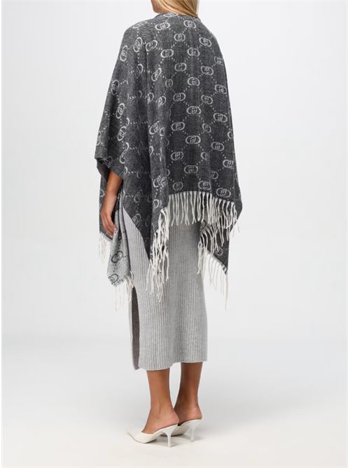 Poncho monogram jaquard Liu Jo | 2F4015T0300.71502